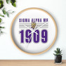 Sigma Alpha Mu Wall Clocks