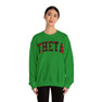 Kappa Alpha Theta Christmas Plaid Nickname Crewnecks
