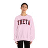 Kappa Alpha Theta Christmas Plaid Nickname Crewnecks