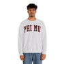 Phi Mu Christmas Plaid Nickname Crewnecks
