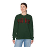 Phi Mu Christmas Plaid Nickname Crewnecks