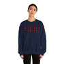 Phi Mu Christmas Plaid Nickname Crewnecks