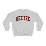 Delta Zeta Christmas Plaid Nickname Crewnecks