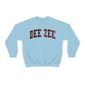 Delta Zeta Christmas Plaid Nickname Crewnecks