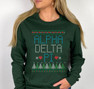 Alpha Delta Pi Christmas Long Sleeve Tee