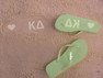 Sorority Shop Kappa Delta Flip Flops 