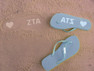 Zeta Tau Alpha Flip Flops