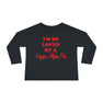 I'm So Loved By a Kappa Alpha Psi Toddler Long Sleeve Tee