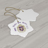 Alpha Phi Delta Ceramic Ornaments, 3 Shapes To Choose From