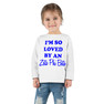 I'm So Loved By a Zeta Phi Beta Toddler Long Sleeve Tee