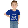 I'm So Loved By a Zeta Phi Beta Infant Baby Rib Bodysuit