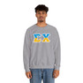 Sigma Chi Two Toned Greek Lettered Crewneck Sweatshirts
