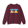 Sigma Chi Two Toned Greek Lettered Crewneck Sweatshirts