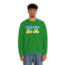 Sigma Chi Two Toned Greek Lettered Crewneck Sweatshirts