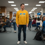 Sigma Chi Two Toned Greek Lettered Crewneck Sweatshirts