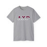 Alpha Chi Rho Two Toned Greek Lettered T-shirts