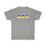 Alpha Kappa Psi Two Toned Greek Lettered T-shirts