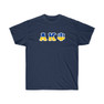 Alpha Kappa Psi Two Toned Greek Lettered T-shirts