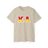 Kappa Alpha Two Toned Greek Lettered T-shirts