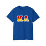Kappa Alpha Two Toned Greek Lettered T-shirts