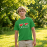 Kappa Sigma Two Toned Greek Lettered T-shirts