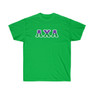 Lambda Chi Alpha Two Toned Greek Lettered T-shirts