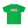 Phi Beta Kappa Two Toned Greek Lettered T-shirts