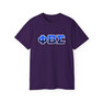 Phi Beta Sigma Two Toned Greek Lettered T-shirts