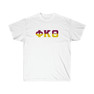 Phi Kappa Theta Two Toned Greek Lettered T-shirts