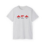 Phi Sigma Phi Two Toned Greek Lettered T-shirts