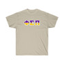 Phi Sigma Pi Two Toned Greek Lettered T-shirts