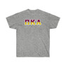Printify Pi Kappa Alpha Two Toned Greek Lettered T-shirts 