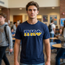 Pi Kappa Phi Two Toned Greek Lettered T-shirts