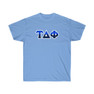 Tau Delta Phi Two Toned Greek Lettered T-shirts