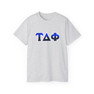 Tau Delta Phi Two Toned Greek Lettered T-shirts