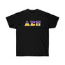 Delta Sigma Pi Two Toned Greek Lettered T-shirts
