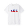 Delta Kappa Epsilon Two Toned Greek Lettered T-shirts