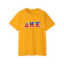 Delta Kappa Epsilon Two Toned Greek Lettered T-shirts