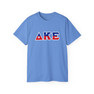 Delta Kappa Epsilon Two Toned Greek Lettered T-shirts