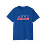 Delta Kappa Epsilon Two Toned Greek Lettered T-shirts