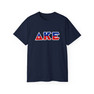 Delta Kappa Epsilon Two Toned Greek Lettered T-shirts
