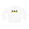 Alpha Phi Alpha Two Toned Greek Lettered Crewneck Sweatshirts