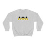 Printify Alpha Phi Alpha Two Toned Greek Lettered Crewneck Sweatshirts 