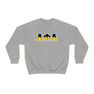 Printify Alpha Phi Alpha Two Toned Greek Lettered Crewneck Sweatshirts 