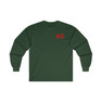 Kappa Sigma Forest Green World Famous Crest Ultra Cotton Long Sleeve Tee