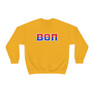 Beta Theta Pi Two Toned Greek Lettered Crewneck Sweatshirts