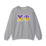 Chi Psi Two Toned Greek Lettered Crewneck Sweatshirts