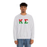 Kappa Sigma Two Toned Greek Lettered Crewneck Sweatshirts