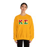 Kappa Sigma Two Toned Greek Lettered Crewneck Sweatshirts