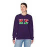Kappa Sigma Two Toned Greek Lettered Crewneck Sweatshirts